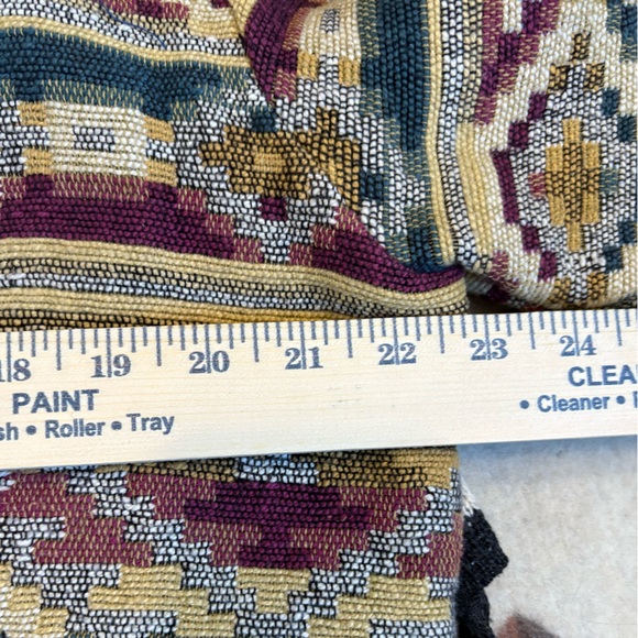 Vintage New Identity Tapestry Jacket Large 100% Cotton Southwestern Cropped Boho - Picture 11 of 15